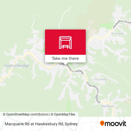 Macquarie Rd at Hawkesbury Rd map