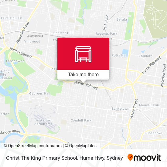 Christ The King Primary School, Hume Hwy map