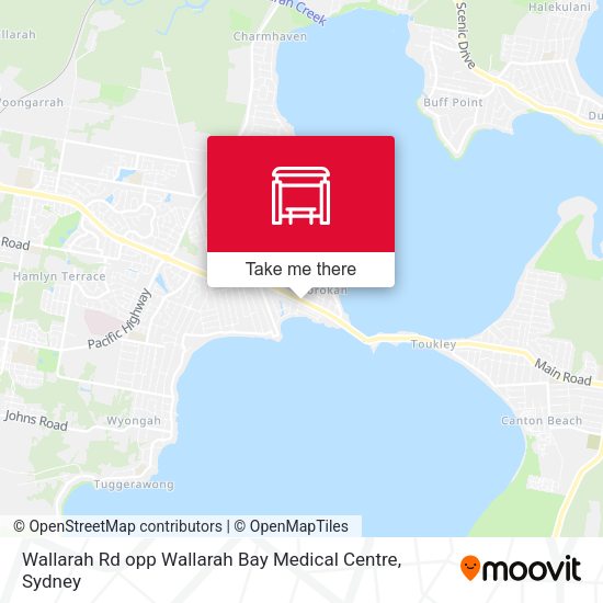 Wallarah Rd opp Wallarah Bay Medical Centre map