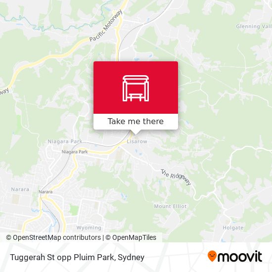 Tuggerah St opp Pluim Park map