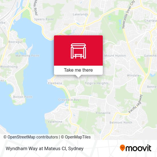 Wyndham Way at Mateus Cl map