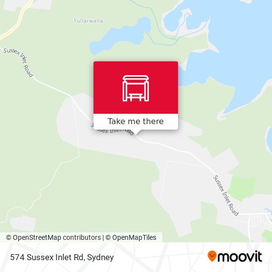 574 Sussex Inlet Rd map