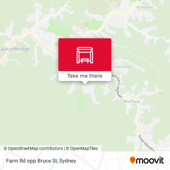 Farm Rd opp Bruce St map