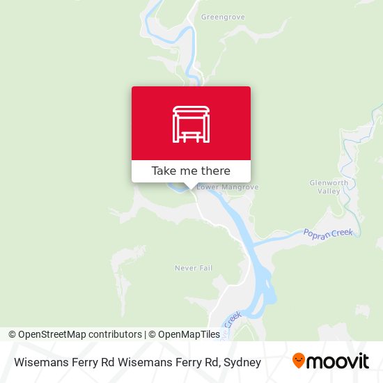 Wisemans Ferry Rd Wisemans Ferry Rd map