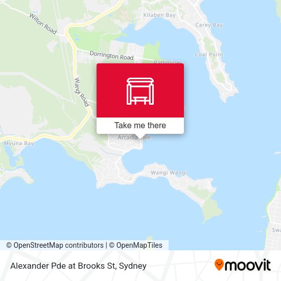 Alexander Pde at Brooks St map
