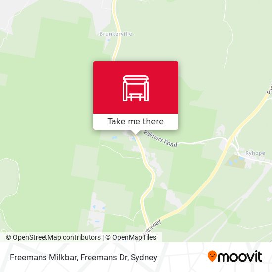 Freemans Milkbar, Freemans Dr map