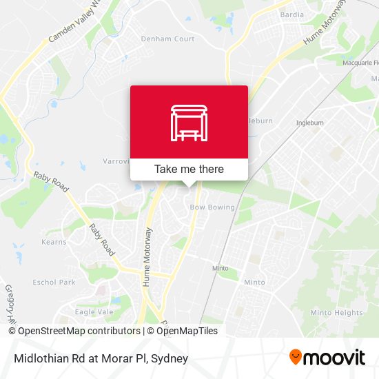 Midlothian Rd at Morar Pl map