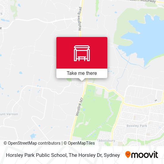 Horsley Park Public School, The Horsley Dr map
