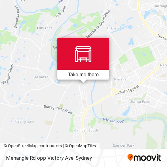 Menangle Rd opp Victory Ave map