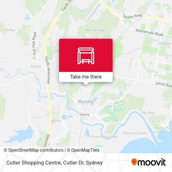 Cutler Shopping Centre, Cutler Dr map