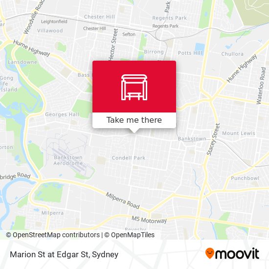 Marion St at Edgar St map