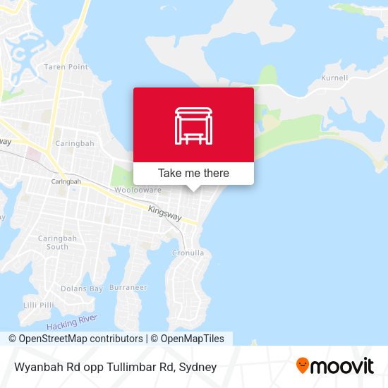 Wyanbah Rd opp Tullimbar Rd map
