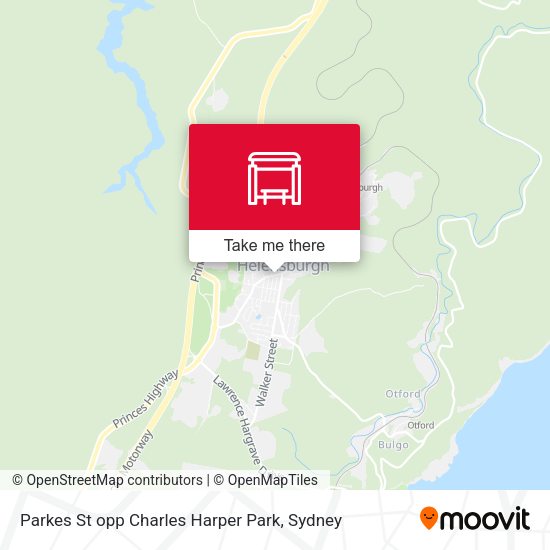 Parkes St opp Charles Harper Park map
