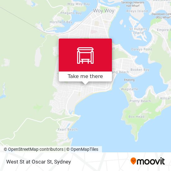 West St at Oscar St map