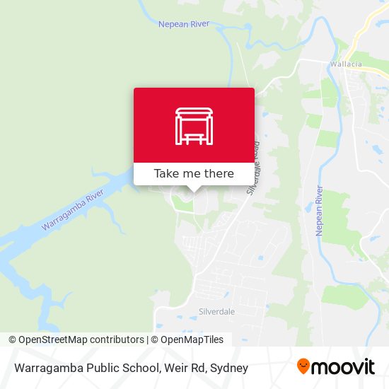 Warragamba Public School, Weir Rd map