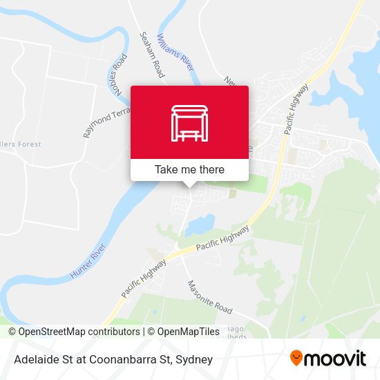 Adelaide St at Coonanbarra St map