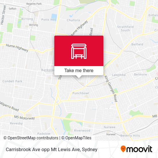 Carrisbrook Ave opp Mt Lewis Ave map