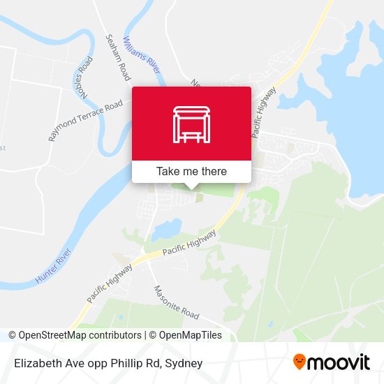 Elizabeth Ave opp Phillip Rd map