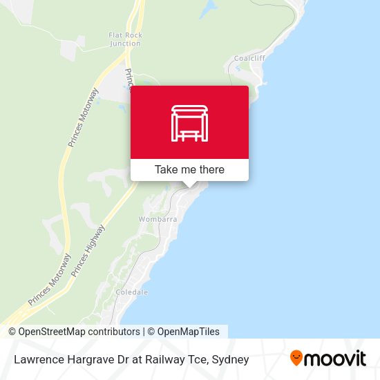 Lawrence Hargrave Dr at Railway Tce map