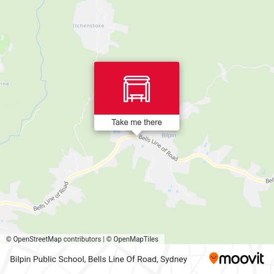 Bilpin Public School, Bells Line Of Road map