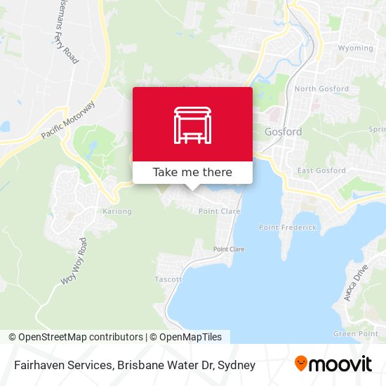 Fairhaven Services, Brisbane Water Dr map