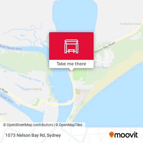 1073 Nelson Bay Rd map