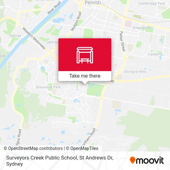 Surveyors Creek Public School, St Andrews Dr map