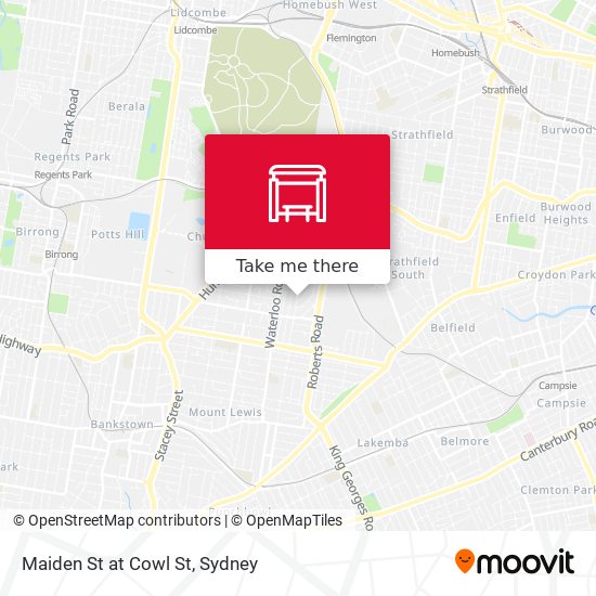 Maiden St at Cowl St map