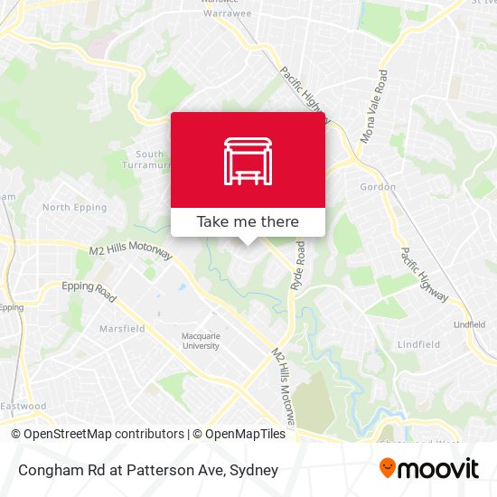 Congham Rd at Patterson Ave map
