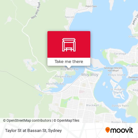 Taylor St at Bassan St map