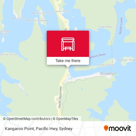 Kangaroo Point, Pacific Hwy map