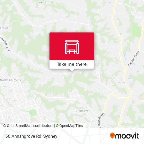 56 Annangrove Rd map