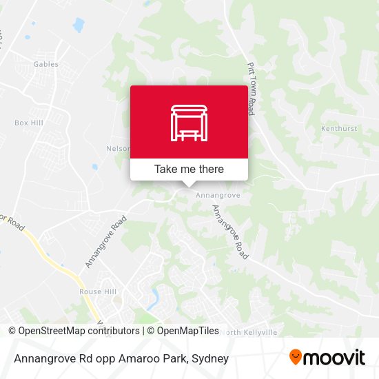 Annangrove Rd opp Amaroo Park map