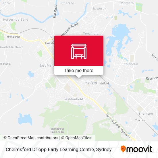 Chelmsford Dr opp Early Learning Centre map