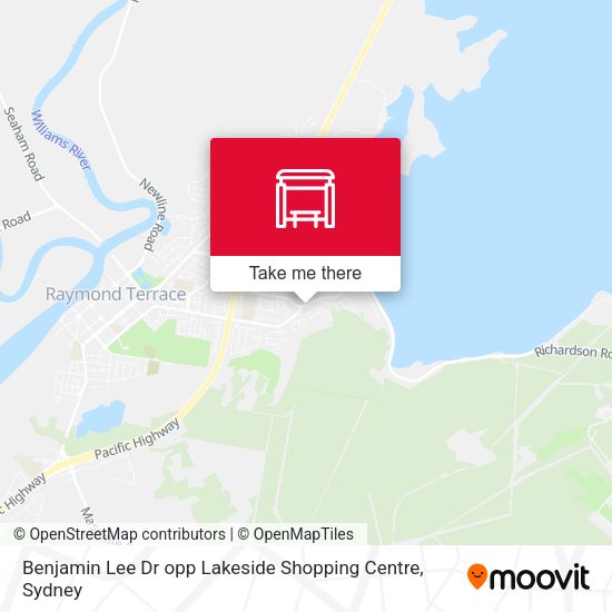Benjamin Lee Dr opp Lakeside Shopping Centre map