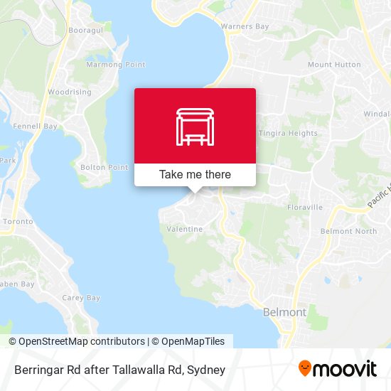 Berringar Rd after Tallawalla Rd map