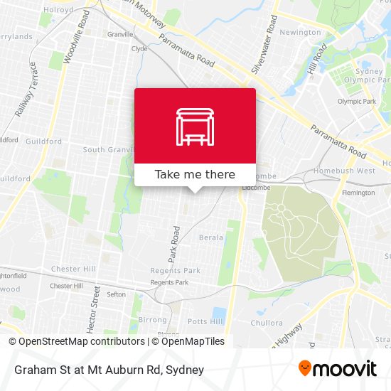 Graham St at Mt Auburn Rd map