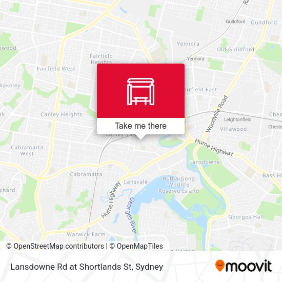 Lansdowne Rd at Shortlands St map