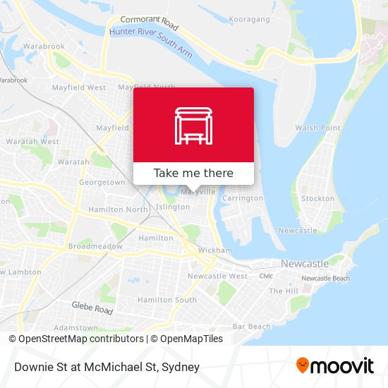 Downie St at McMichael St map