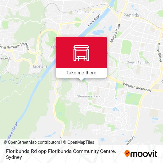 Floribunda Rd opp Floribunda Community Centre map