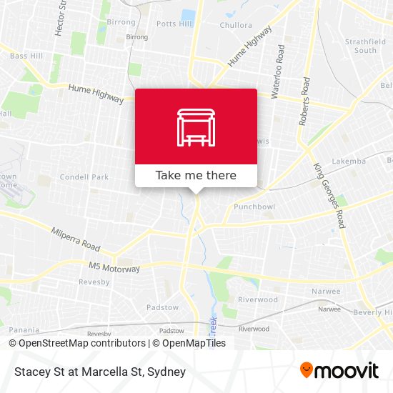 Stacey St at Marcella St map