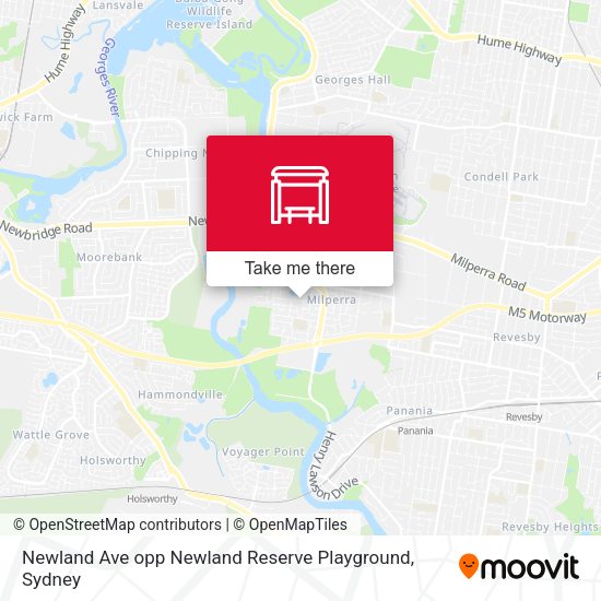 Newland Ave opp Newland Reserve Playground map