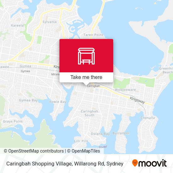 Caringbah Shopping Village, Willarong Rd map