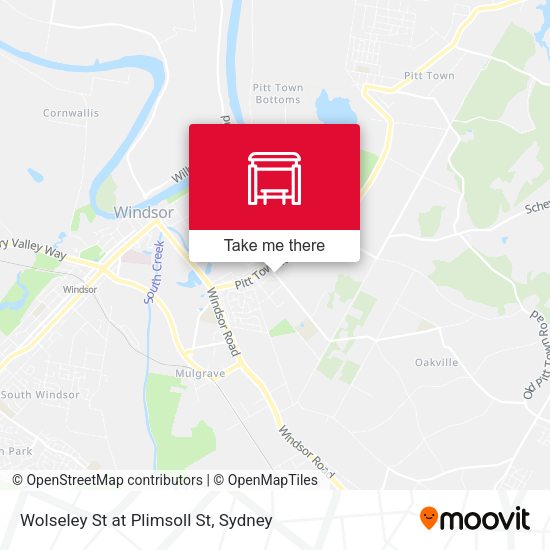 Wolseley St at Plimsoll St map