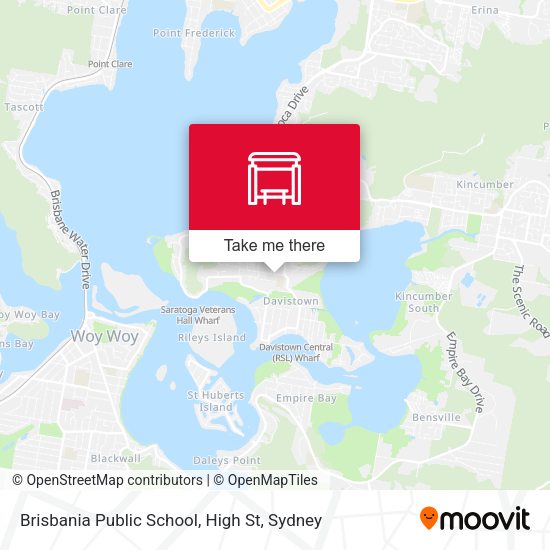 Brisbania Public School, High St map
