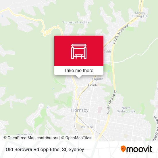 Old Berowra Rd opp Ethel St map
