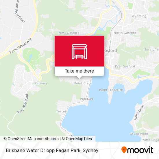 Brisbane Water Dr opp Fagan Park map
