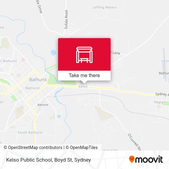 Kelso Public School, Boyd St map