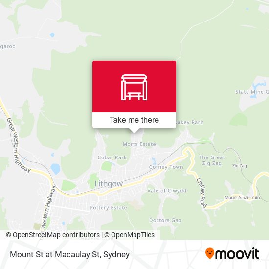 Mount St at Macaulay St map