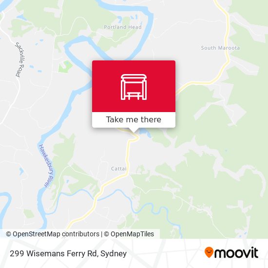 299 Wisemans Ferry Rd map